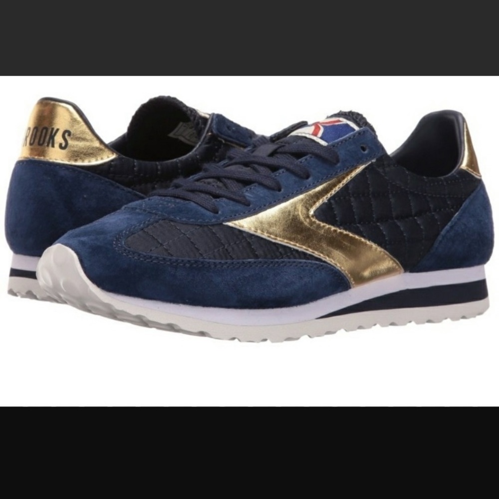 Brooks heritage vanguard navy